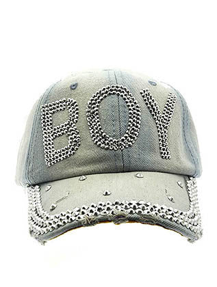 HAT AND CAP   MESSAGE  JKH62703RDBLU