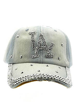 HAT AND CAP   LETTER  JKH62708CRDBLU