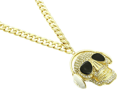 NECKLACE  JON1011GDWHT - Scarvesnthangs
 - 2