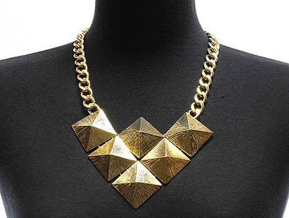 NECKLACE  JON1012GDGOD - Scarvesnthangs
 - 3