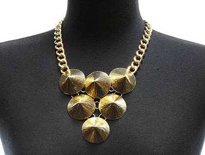 NECKLACE  JON1013GDGOD - Scarvesnthangs
 - 3