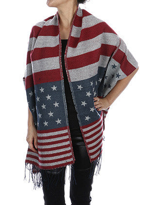SCARF   STARS AND STRIPES  JTF1024MLT
