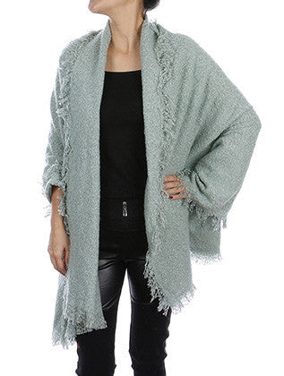 SCARF   KNITTED  JTF1029GRN