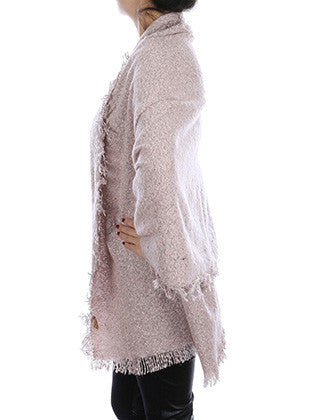 SCARF   KNITTED  JTF1029PNK - Scarvesnthangs
 - 3