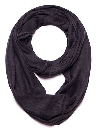 SCARF   PASHMINA FEEL  JTF1148BLK - Scarvesnthangs
 - 1