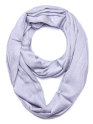 SCARF   PASHMINA FEEL  JTF1148GRY