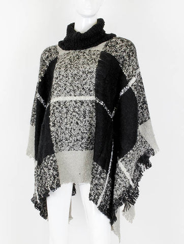 SCARF   TURTLENECK  JTF99070TBKW - Scarvesnthangs
 - 2