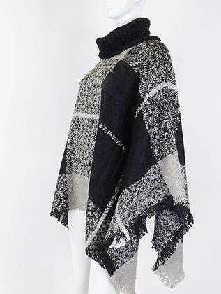 SCARF   TURTLENECK  JTF99070TBKW - Scarvesnthangs
 - 3
