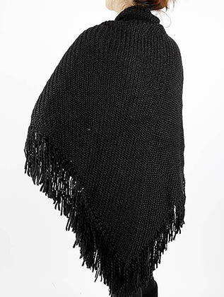 SCARF   TRIANGULAR  JTF99073BKA - Scarvesnthangs
 - 3