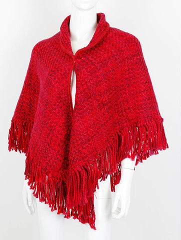 SCARF   TRIANGULAR SHAWL  JTF99073RED - Scarvesnthangs
 - 2