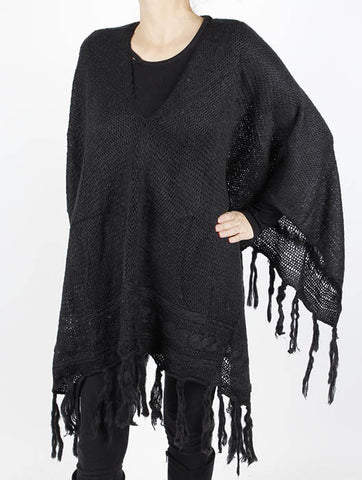 SCARF   KNITTED  JTF99074BLK - Scarvesnthangs
 - 2