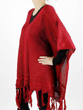SCARF   KNITTED  JTF99074BUR - Scarvesnthangs
 - 3