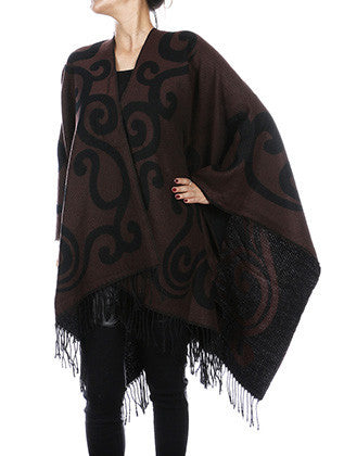 SCARF   SPIRAL PRINT  JTF991051BRO