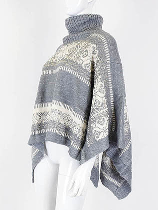 SCARF   TURTLENECK  JTF99119GRY - Scarvesnthangs
 - 3