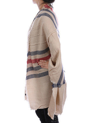 SCARF   KNITTED  JTF991301BRO - Scarvesnthangs
 - 3