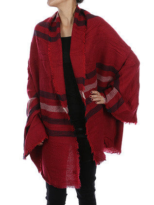 SCARF   KNITTED  JTF991301RED