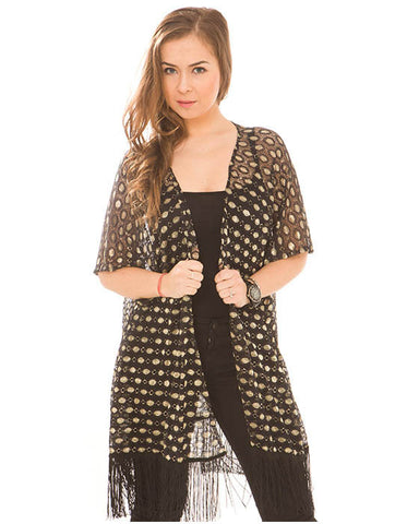 SCARF   LACE  JTF99135BLK - Scarvesnthangs
 - 2