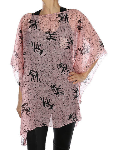 SCARF   SLEEVED  JTF99173PNK - Scarvesnthangs
 - 2
