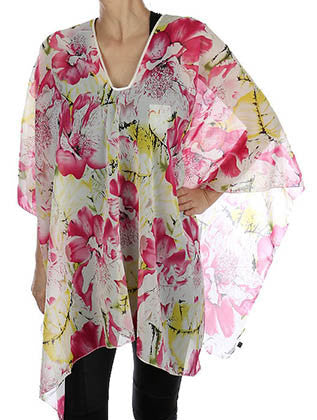 SCARF   FLORAL PRINT  JTF99193FSH - Scarvesnthangs
 - 1