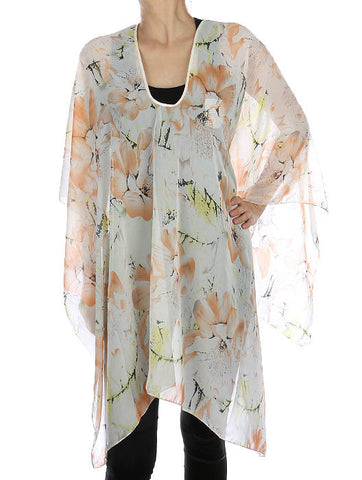 SCARF   FLORAL PRINT  JTF99193PCH - Scarvesnthangs
 - 2
