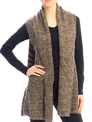 SCARF   KNITTED LAYERED  JTF99202BRO