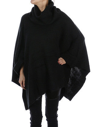 SCARF   TURTLE NECK  JTF99203BLK