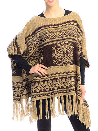 SCARF   ROUND LAYERED NECK  JTF99207BRO