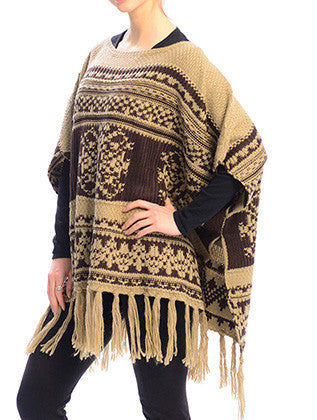 SCARF   ROUND LAYERED NECK  JTF99207BRO - Scarvesnthangs
 - 3