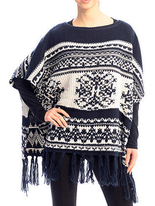 SCARF   ROUND LAYERED NECK  JTF99207NVY