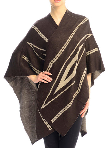 SCARF   CAPE STYLE  JTF99208BRO - Scarvesnthangs
 - 2