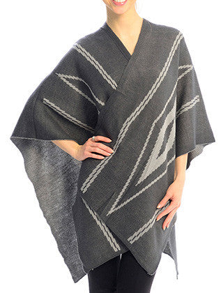 SCARF   CAPE STYLE  JTF99208GRY - Scarvesnthangs
 - 1