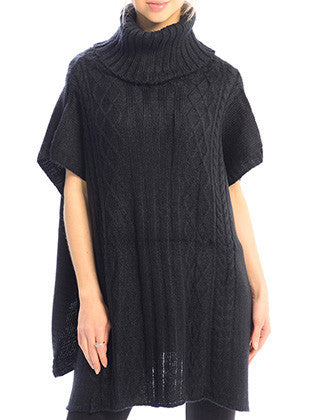 SCARF   TURTLE NECK  JTF99210BLK - Scarvesnthangs
 - 1