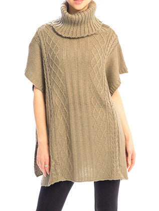 SCARF   TURTLE NECK  JTF99210KHA - Scarvesnthangs
 - 1