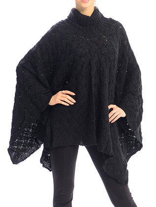 SCARF   TURTLE NECK  JTF99211BLK
