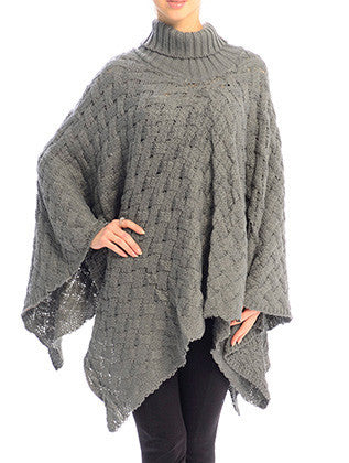 SCARF   TURTLE NECK  JTF99211GRY