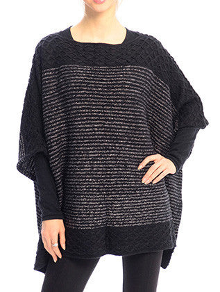 SCARF   ROUND NECK  JTF99212BLK - Scarvesnthangs
 - 1