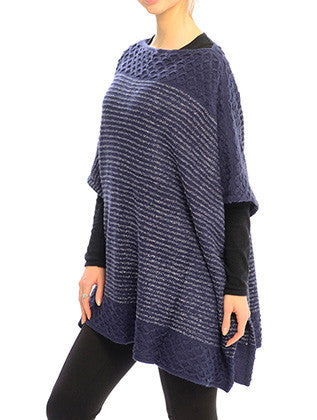 SCARF   ROUND NECK  JTF99212NVY - Scarvesnthangs
 - 3