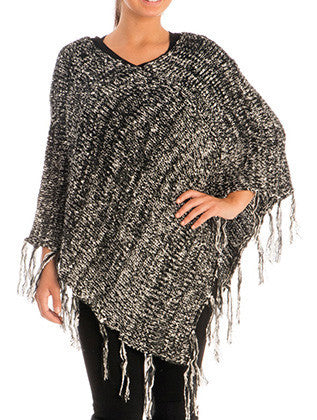 SCARF   V NECK  JTF99213BLK