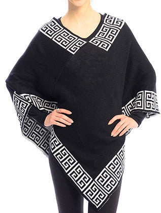 SCARF   V NECK  JTF99214BLK