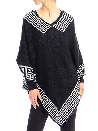 SCARF   V NECK  JTF99214BLK - Scarvesnthangs
 - 3