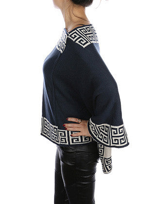 SCARF   V NECK  JTF99214NVY - Scarvesnthangs
 - 3