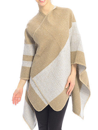 SCARF   CAPE STYLE  JTF99220KHA - Scarvesnthangs
 - 3