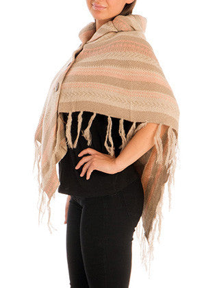 SCARF   LAYERED FRINGE  JTF99227PNK - Scarvesnthangs
 - 3