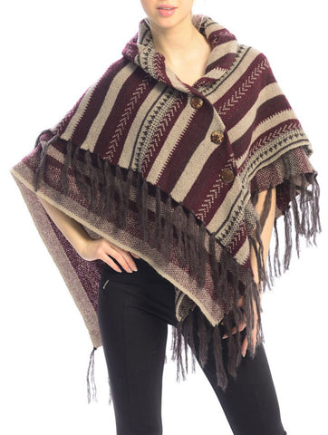 SCARF   LAYERED FRINGE  JTF99227RED - Scarvesnthangs
 - 2