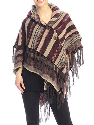 SCARF   LAYERED FRINGE  JTF99227RED - Scarvesnthangs
 - 3