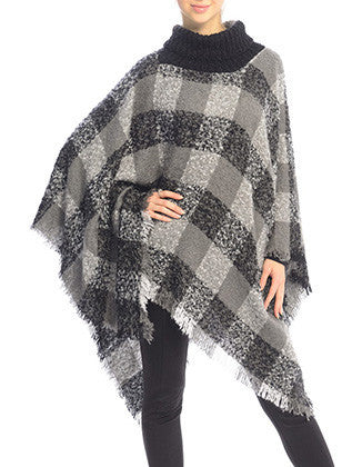 SCARF   TURTLENECK  JTF99232BLK - Scarvesnthangs
 - 1
