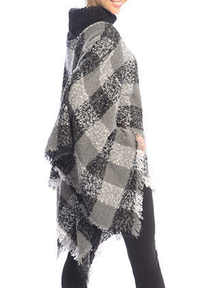 SCARF   TURTLENECK  JTF99232BLK - Scarvesnthangs
 - 3