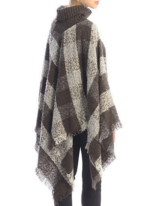SCARF   TURTLENECK  JTF99232BRO - Scarvesnthangs
 - 3