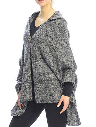 SCARF   HOODED  JTF99240BLK - Scarvesnthangs
 - 3