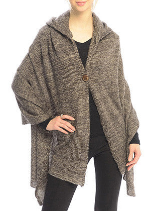 SCARF   HOODED  JTF99240BRO - Scarvesnthangs
 - 1